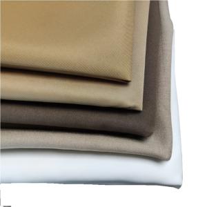 Quality Waterproof 100% Polyester Fabric Solid Color Gabardine for Lining Clothes wholesale