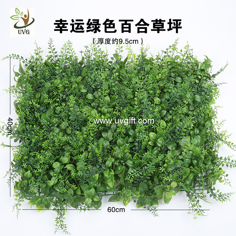 UVG decorative boxwood grass artificial garden green pathway for party decoration GRS25