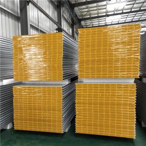 Quality fireproof 1150-50-426mm greywhite mgo sandwich panel for clean room wholesale