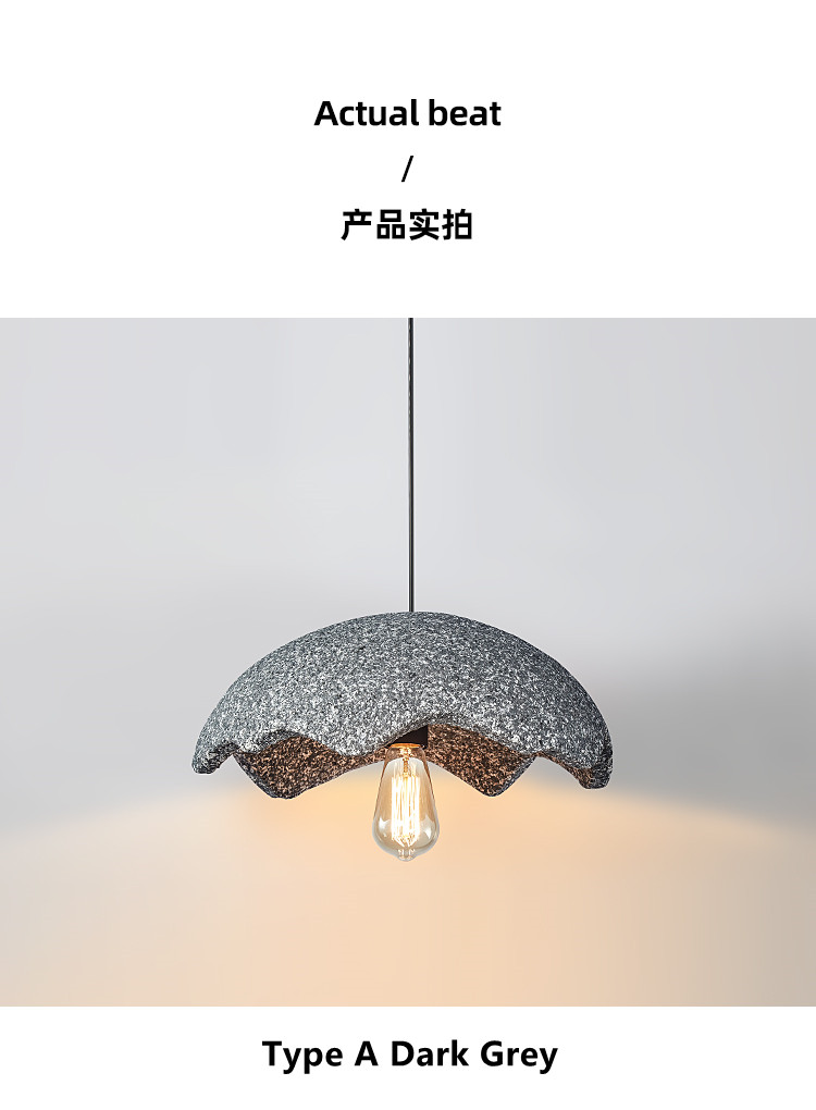 Nordic Restaurant Wabi Sabi LED Chandeliers Designer Home Decoration Pendant Lights（WH-VP-177)