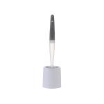 Bathroom Oem Toilet Bowl Cleaning Brush Silicone Plastic Holder Head Soft Tpr