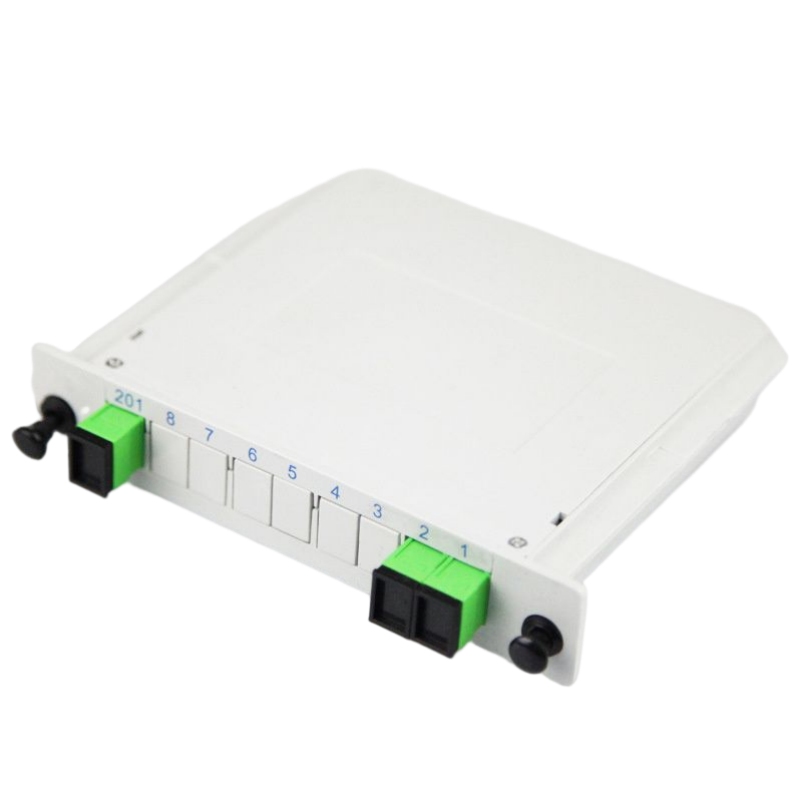 FTTH 1*8 1*16 SC APC UPC G657A1 Optical PLC Fiber Optic Cassette PLC Splitter Connector