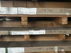 Quality Thickness 10mm-150mm 2219 T851 Aluminum Plate Mill Finish Excellent Weldability wholesale
