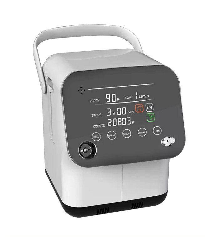 Industrial 1lpm Portable O2 Concentrator With Anions Nebulizer