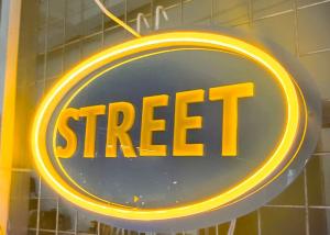 Quality Street Artcraft Silica Gel Neon Mark Lighting Warning Board wholesale