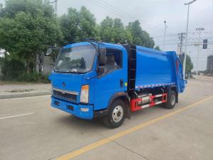 Quality HOWO 116 Engineering Emergency Vehicle , 6m3 Refuse Compactor Truck wholesale