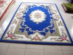 Traditional Design Flower Handtufted Acrylic Carpet