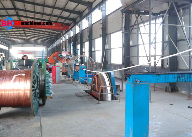 Laying up Machine Cable Manufacturing Equipment 1+1+3 Core Laying-up Machine 1600 MM | BH Machines