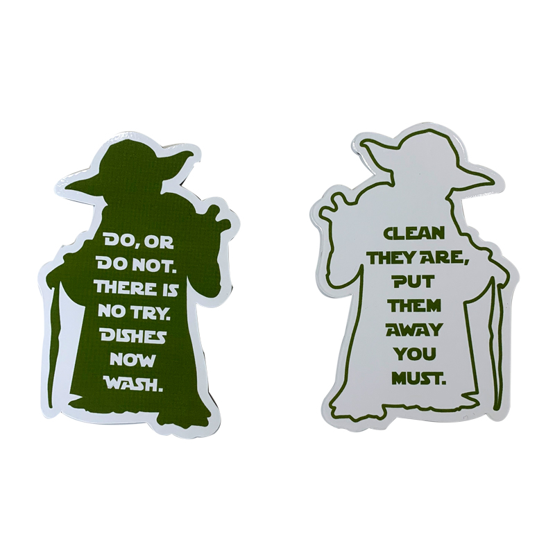 Double Sides Dishwasher sign