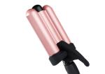 Dual Voltage Three Barrel Hair Waver 1 Inch For Salon And Travel