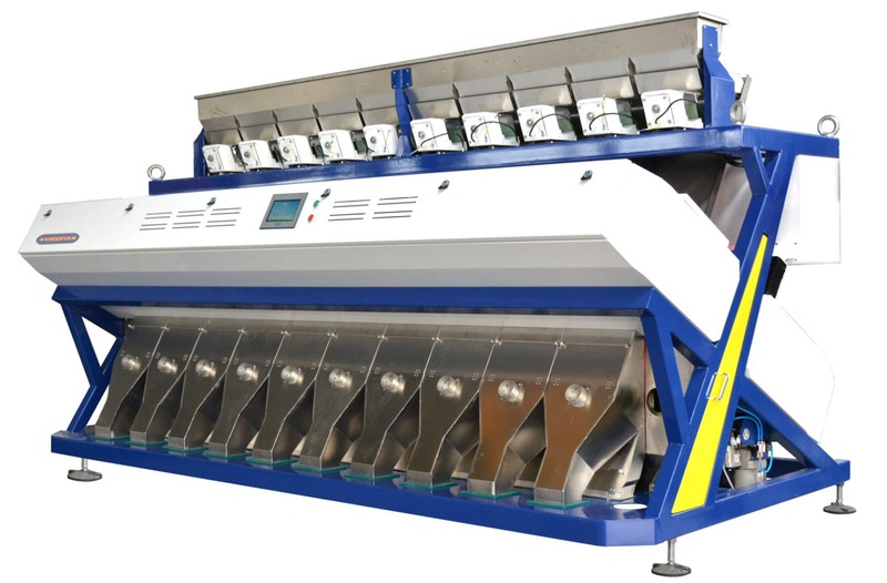 CCD448 Rice Color Sorter , Color Sorting Machine , Color Selector for Grain. Wheat. Corn