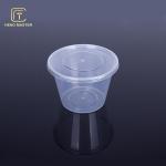 Transparent 1250ml Polypropylene Food Packaging