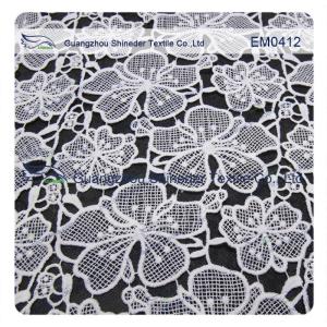 Quality Embroidery Lace Fabric for garment,ladies dress,wedding dress wholesale