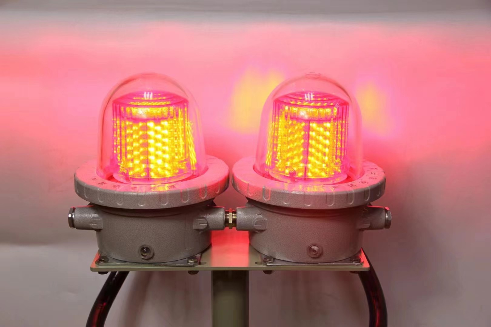 Waterproof Explosion Proof Led Light Alarm Audible And Visual Alarm 5-40W 180DB with 150 times/min