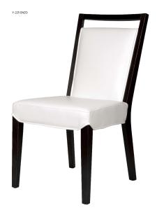 Quality wooden frame fabric/PU dining chair Y-225 wholesale