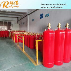 Quality 100L Capacity FM 200 Cylinders Red Cylinder Wall With 2.5MPa Storage Pressure wholesale