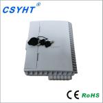 Plastic 12 Ports Outdoor Fiber Optic Distribution Box Wall / Pole Mount