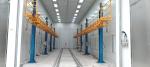 Locomotive Project Spray Booth Train Paint Booth Railway Equipments Painting