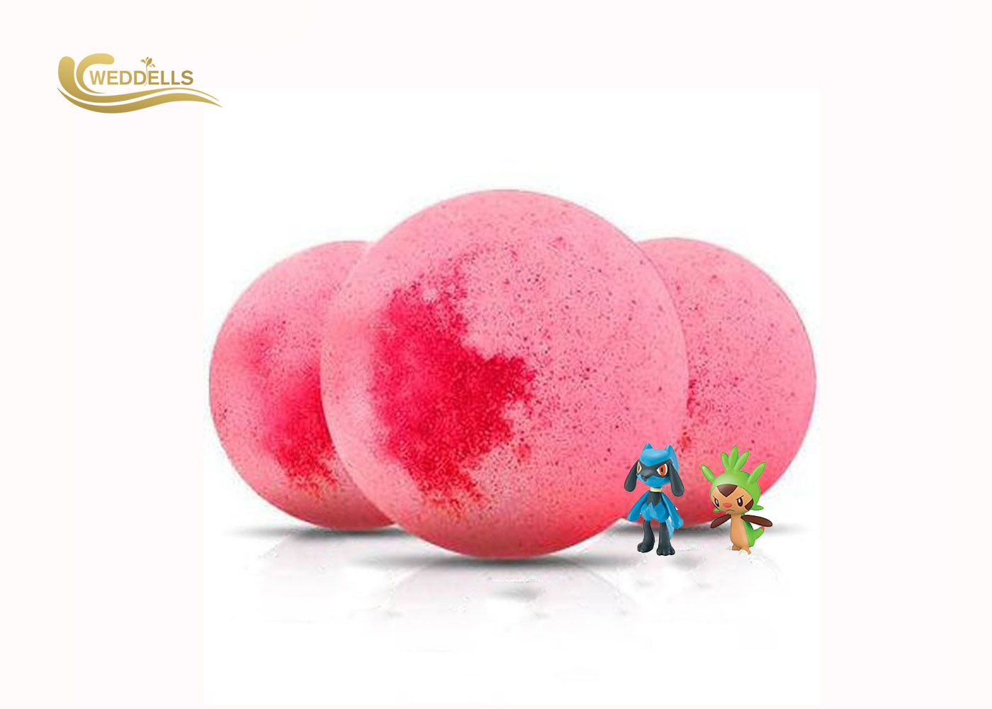 Peaches Bubble Kids Surprise Bath Bombs Organic Assorted Toys Gift set