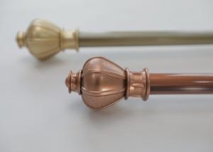 Quality Classical Style Window 1 Inch Plastic Curtain Rod Finials wholesale