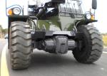 Rear Wheel Steering Telescopic Reach Forklift , Hydraulic Brake Boom Lift Truck