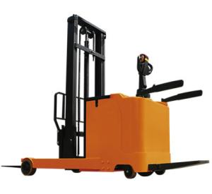 Quality Stand Type Electric Reach Forklift 1000kg Load With PU Wheel wholesale