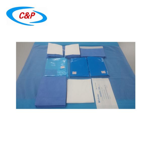 Obstetric Nonwoven Drape Pack With Reinforced Surgical Gown For Childbirth