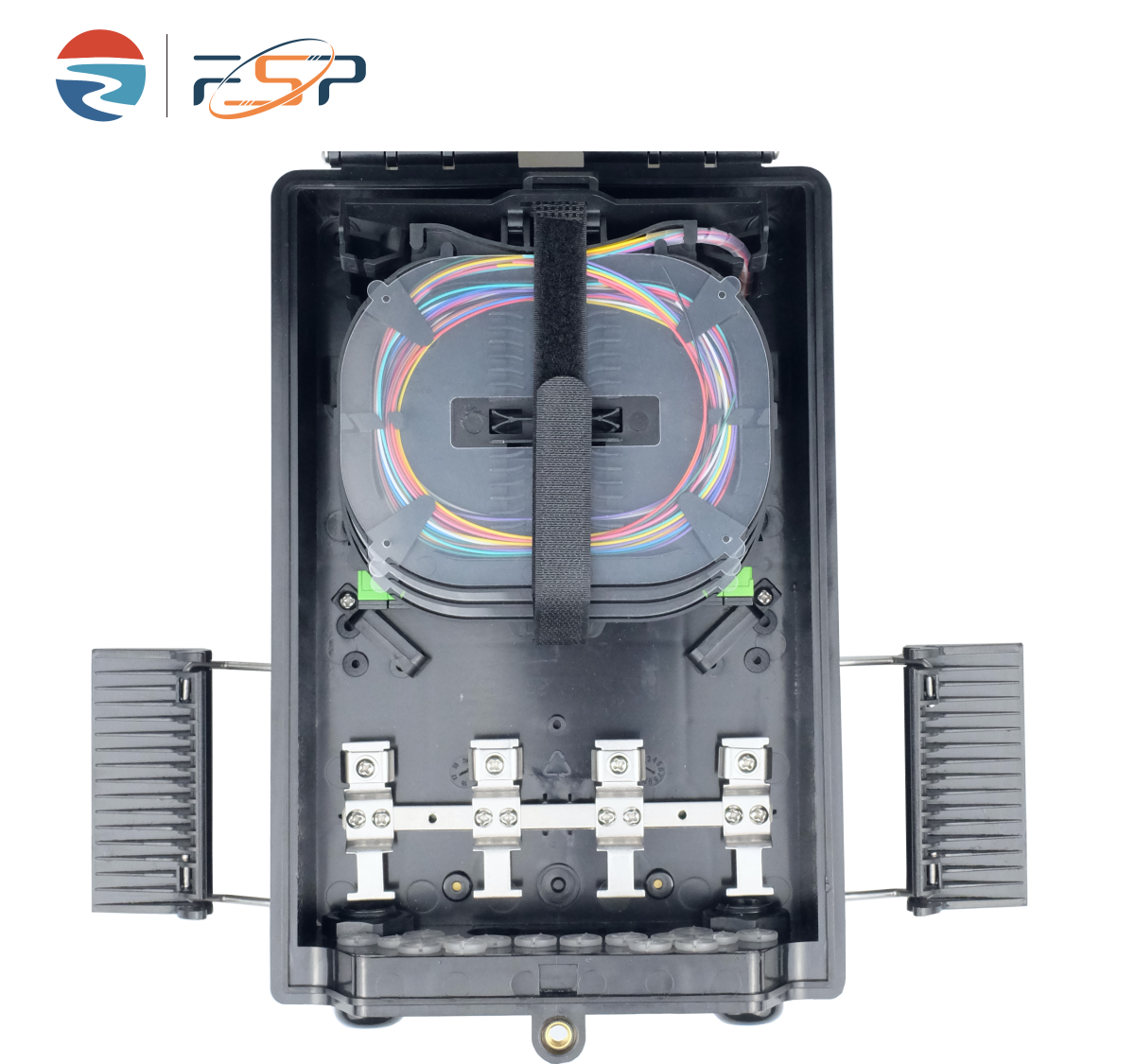 SC Connector Fiber Optic Termination Box for Outdoor IP65 Wall Pole Mount Access