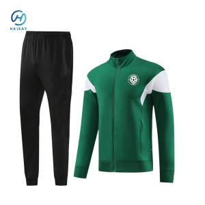 Quality 2025 Wholesale Men'S Soccer Jersey Quality Athletic Wear Long Sleeve Training Tracksuit Custom Name Football Clubs Football wholesale