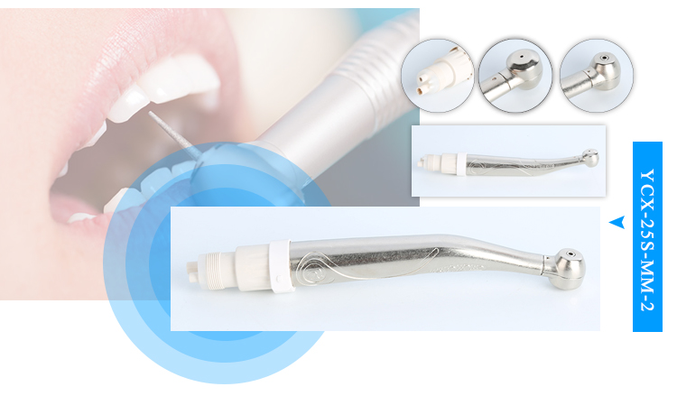 Class II Wrench Type Dental Micro Motor Handpiece 45 Degree Angle 330000 R/Min
