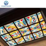 Crafting Stained Glass Partition Room Dividers Wall For Home