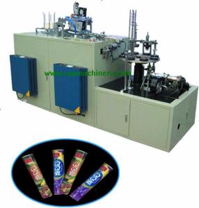 Quality Total 5 KW Ice Cream Cup Making Machine 220V 50 Hz Weight 1000 Kg 170--300 Gsm wholesale