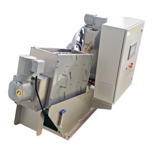 Quality Screw Press Wastewater Treatment Sludge Dewatering Machine 1t/H wholesale