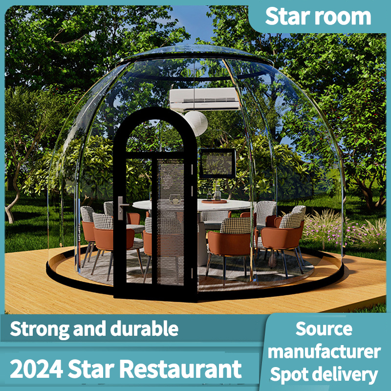 Spherical Homestay Hotel Outdoor Courtyard Terrace Large Tent Sunroom Holiday Leisure