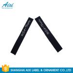 Garment Woven Clothing Label Tags Satin / Silk Printing Fast - Delivery