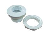 Reducer Shape Grooved Pipe Fittings Hot Tub Adapter White Pipe Connection