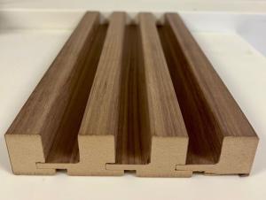 Quality Light Weight 21mm Wooden Acoustic Slat Wall Panel Multipurpose wholesale