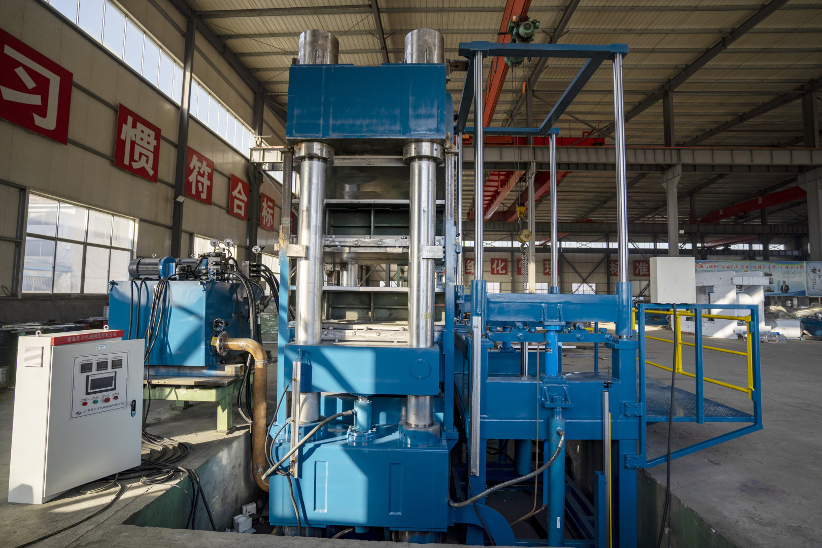 1 Rubber Solid Tire Hydraulic Vulcanizing Press Making Machine with High Pressure Plate