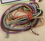 Charming hot selling decorative round rope for home textile decoration
