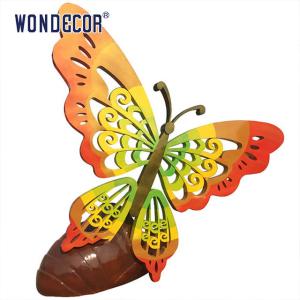 Quality Colorful Polished Steel Sculpture Geometric Butterfly wholesale