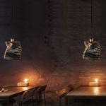 Nordic Retro Iron Creative Dining Chandelier Loft Bar Living Room Restaurant