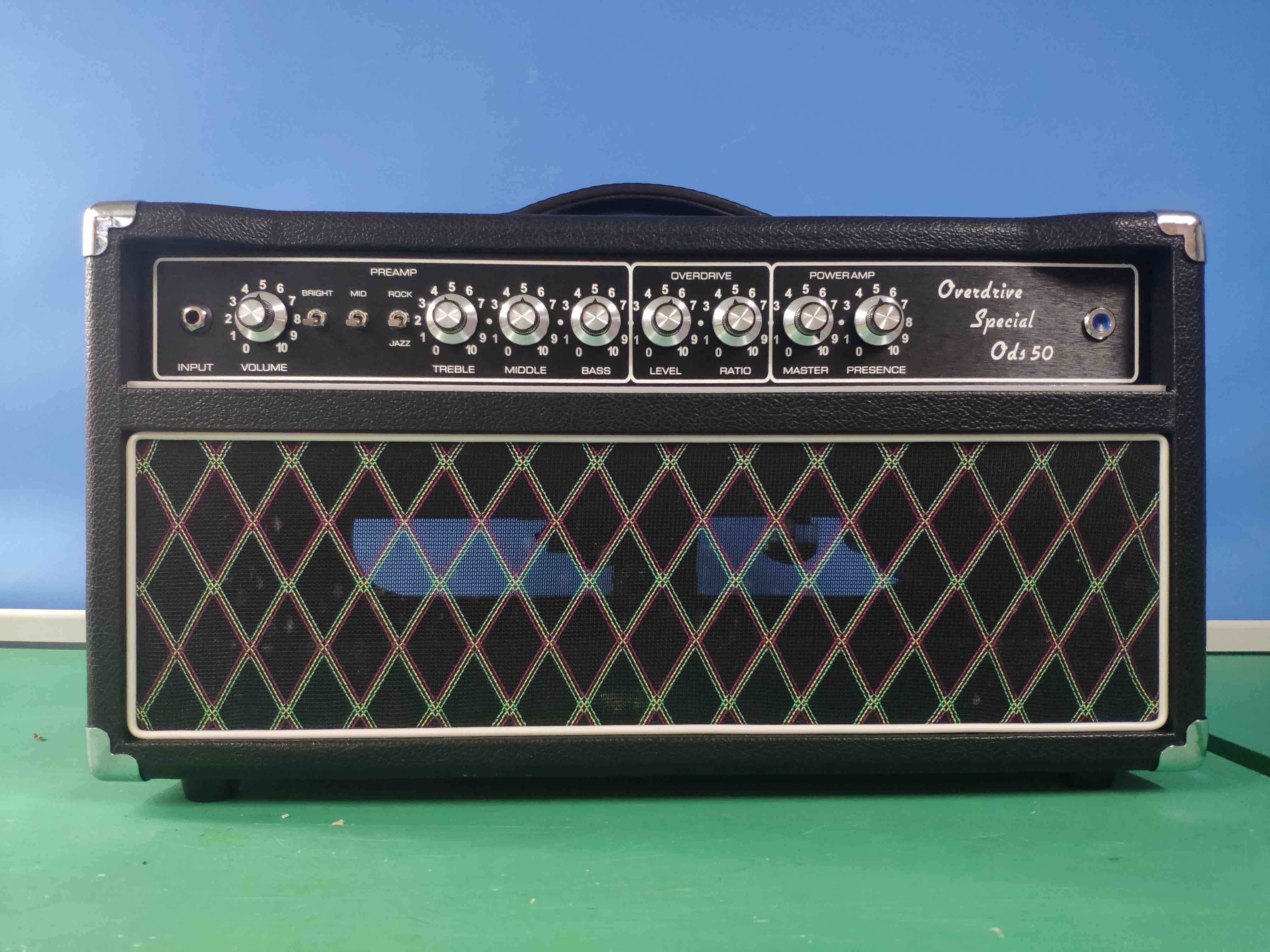 2021 NEW Custom Grand Overdrive Special Guitar Amplifier Head 50W with Loop Brown Tolex JJ Tubes Dumble Style