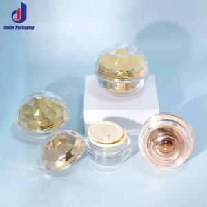 Quality Luxury Facial Cream Jar 15g 20g 30g 50g Plastic Cosmetic Jars for Skincare Serum wholesale