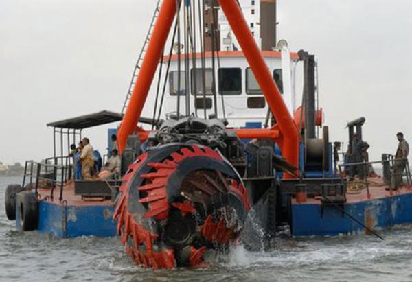 Customized Cutterhead Suction Dredge Small Dredging Equipment Cutter Suction