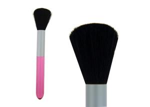 Quality Natural Retractable Contour Blush Brush Goat Hair Makeup Brushes Pink wholesale