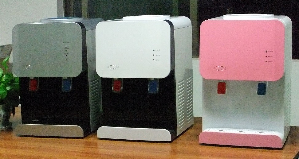Hot And Cold Drinking Water Dispenser , Home School Office Bottled Water Coolers Dispensers