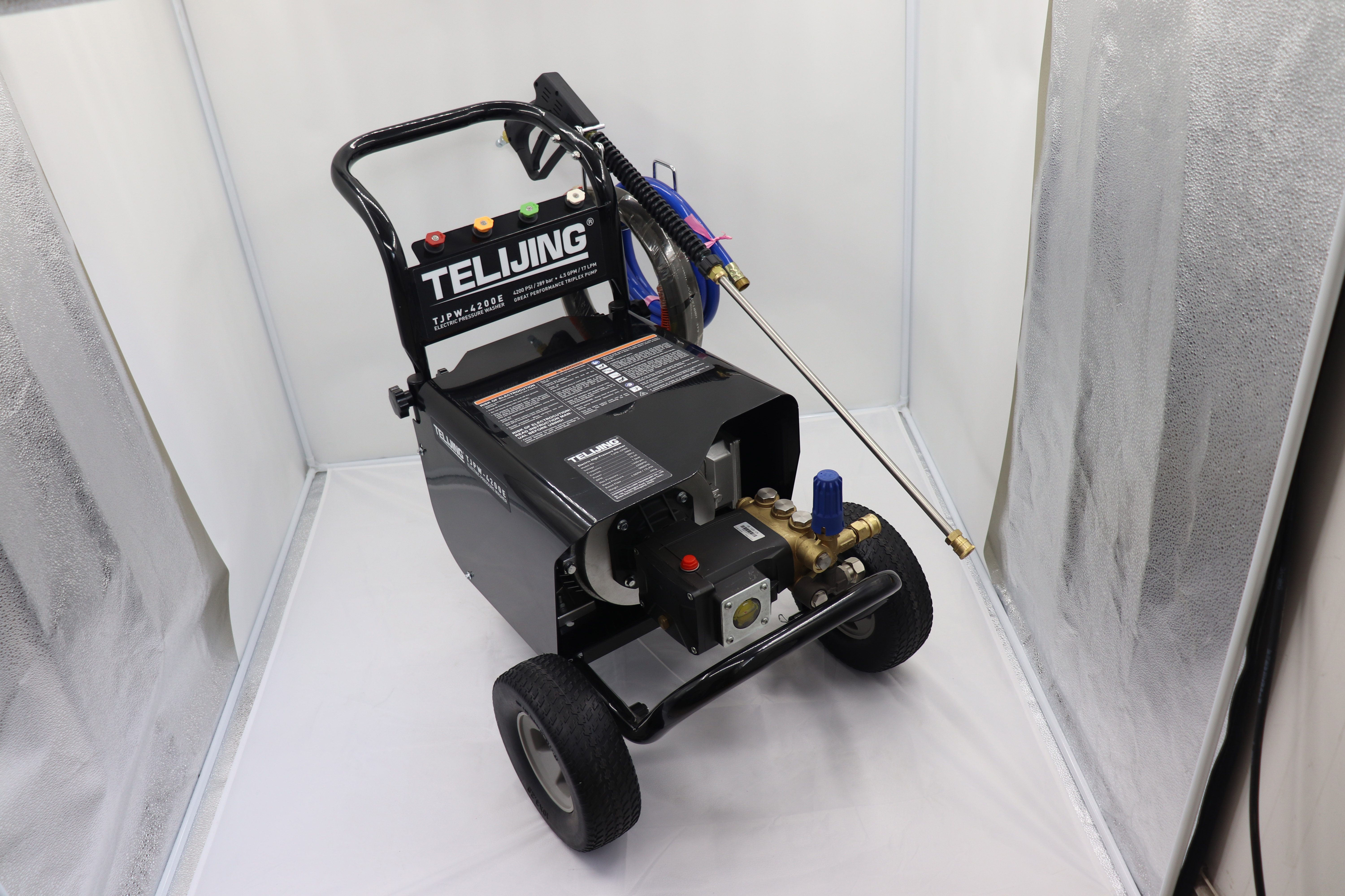 Electric High Pressure Washer Pump Cleaner with Long Service Life Max. Pressure 2.5Mpa
