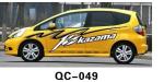 Designer Car Full Body Sticker QC-049C / Car Decoration