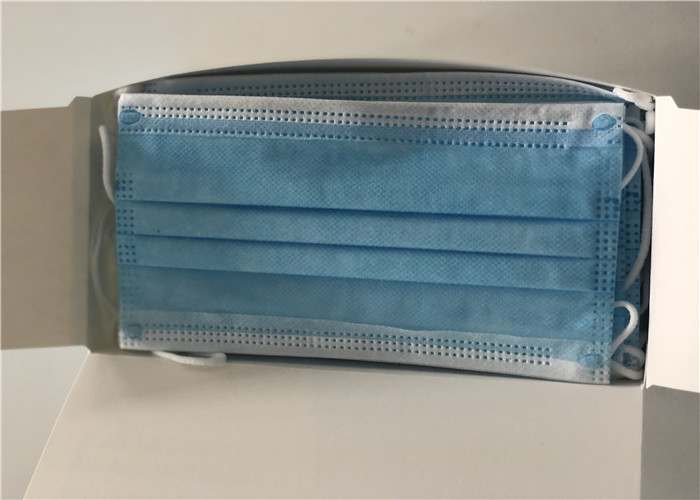Medical Standard Antibacterial Face Mask , Sanitary Disposable Safety Mask