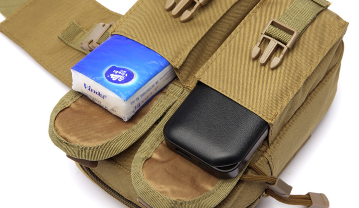 Lightweight Waterproof Oxford Cloth Waist Pack for Travelling and Hiking 2023 Design